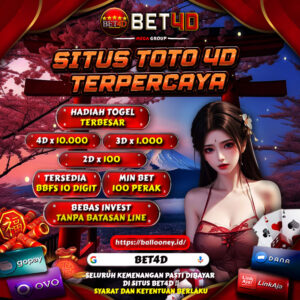 Bet4D - Rekomendasi Tempat Bermain Situs Toto 4D Terbaik Dan Terpercaya