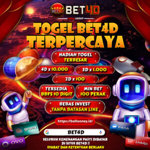 Bet4d Situs Togel Online Pasaran Terlengkap Terpercaya di Indonesia