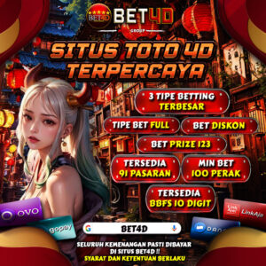 BET4D: DAFTAR DAN MAIN SITUS TOTO 4D ONLINE 3 TIPE BET TOGEL RESMI TERPERCAYA