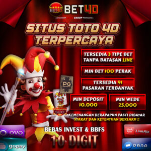 Bet4D - Tautan akses Situs Toto 4D Online Terpercaya Terlengkap Terbesar Di Indonesia